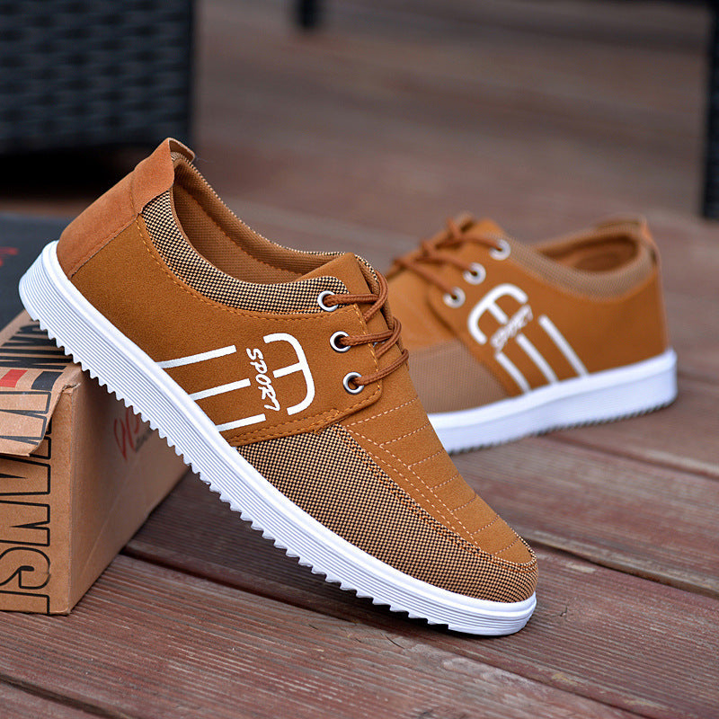 2021 new autumn air shoes men's casual shoes sneakers slip Korean fashion shoes My Store