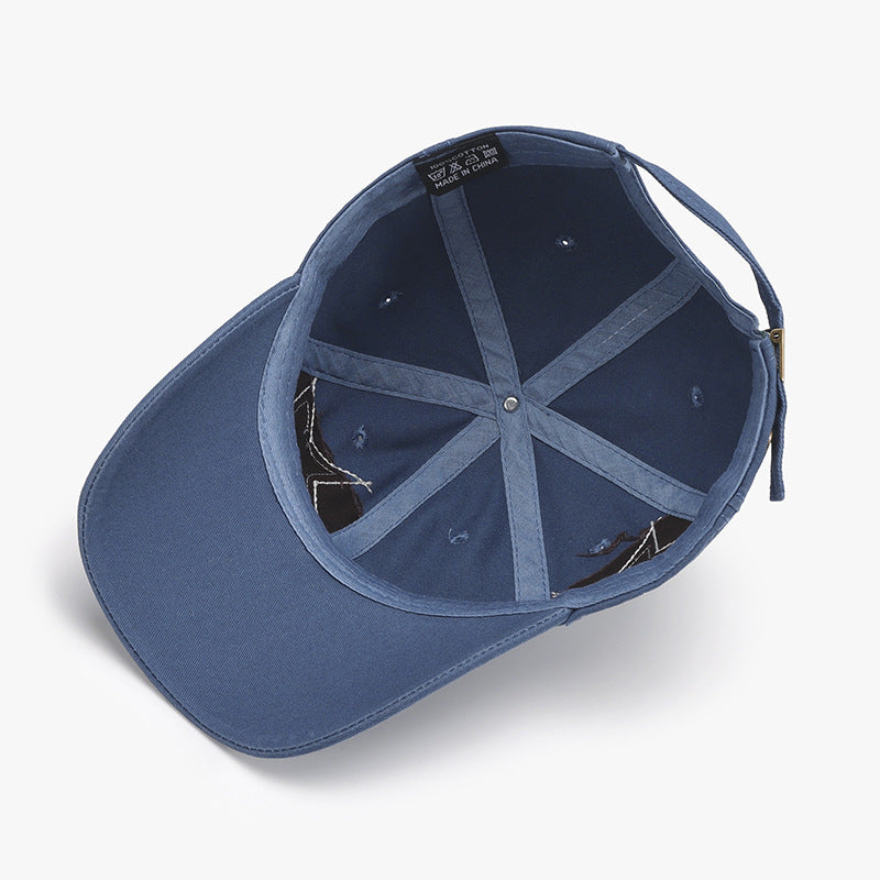 Adjustable Star Raw Hem Cap Trendsi