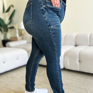 Judy Blue Full Size High Waist Skinny Jeans Trendsi