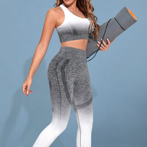 Gradient Sports Tank and Leggings Set Trendsi