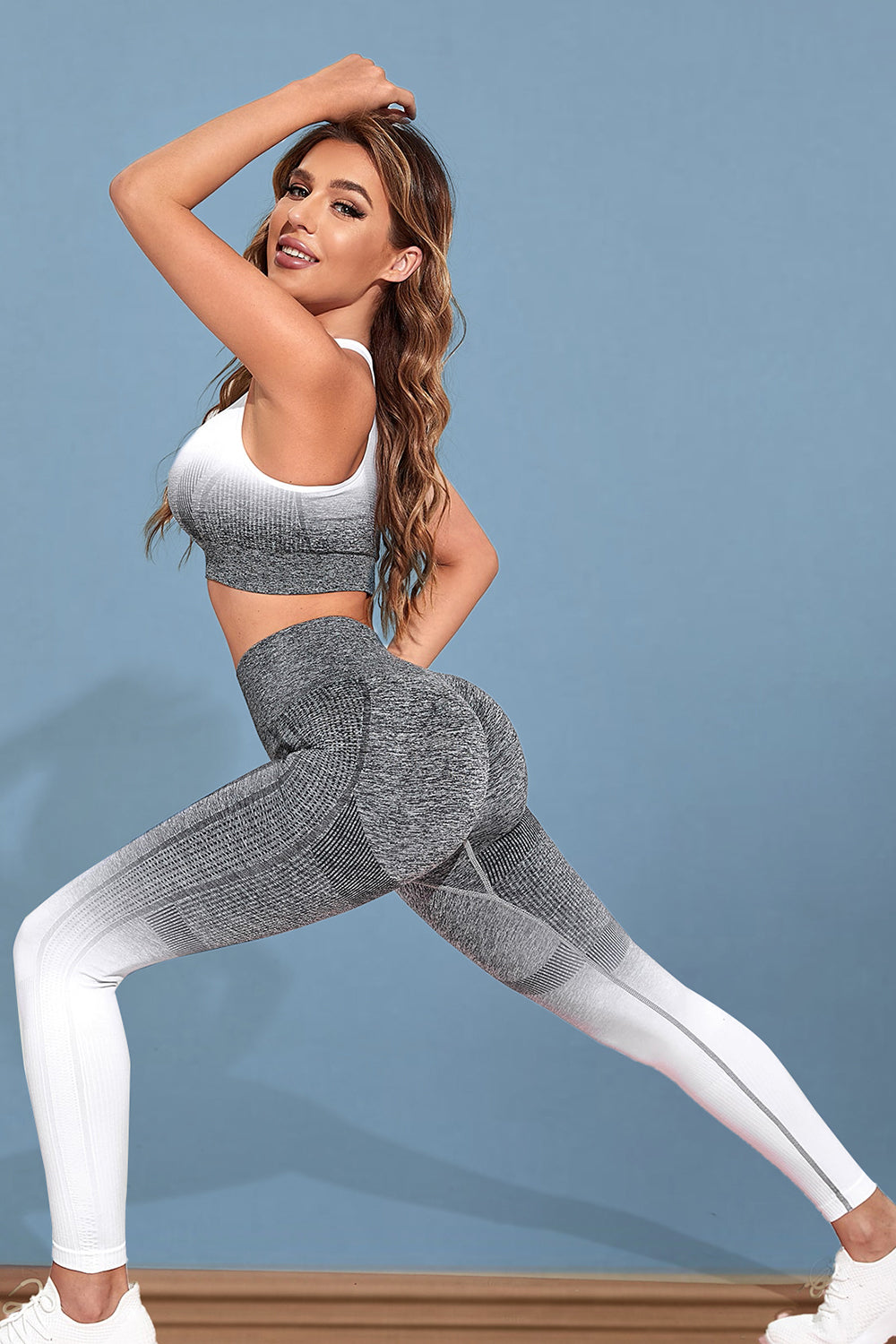 Gradient Sports Tank and Leggings Set Trendsi