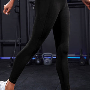 Wide Waistband Sports Leggings Trendsi